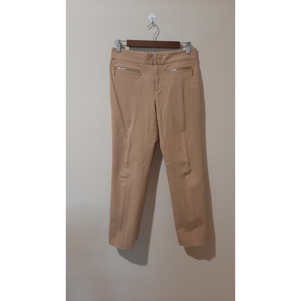 Ralph Lauren Slim Cotton Trouser Pants Women